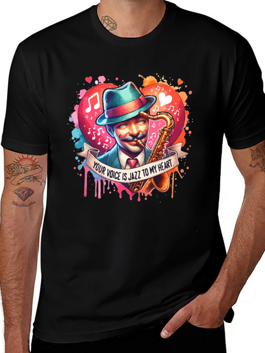 Jazz to My Heart Graphic Tee