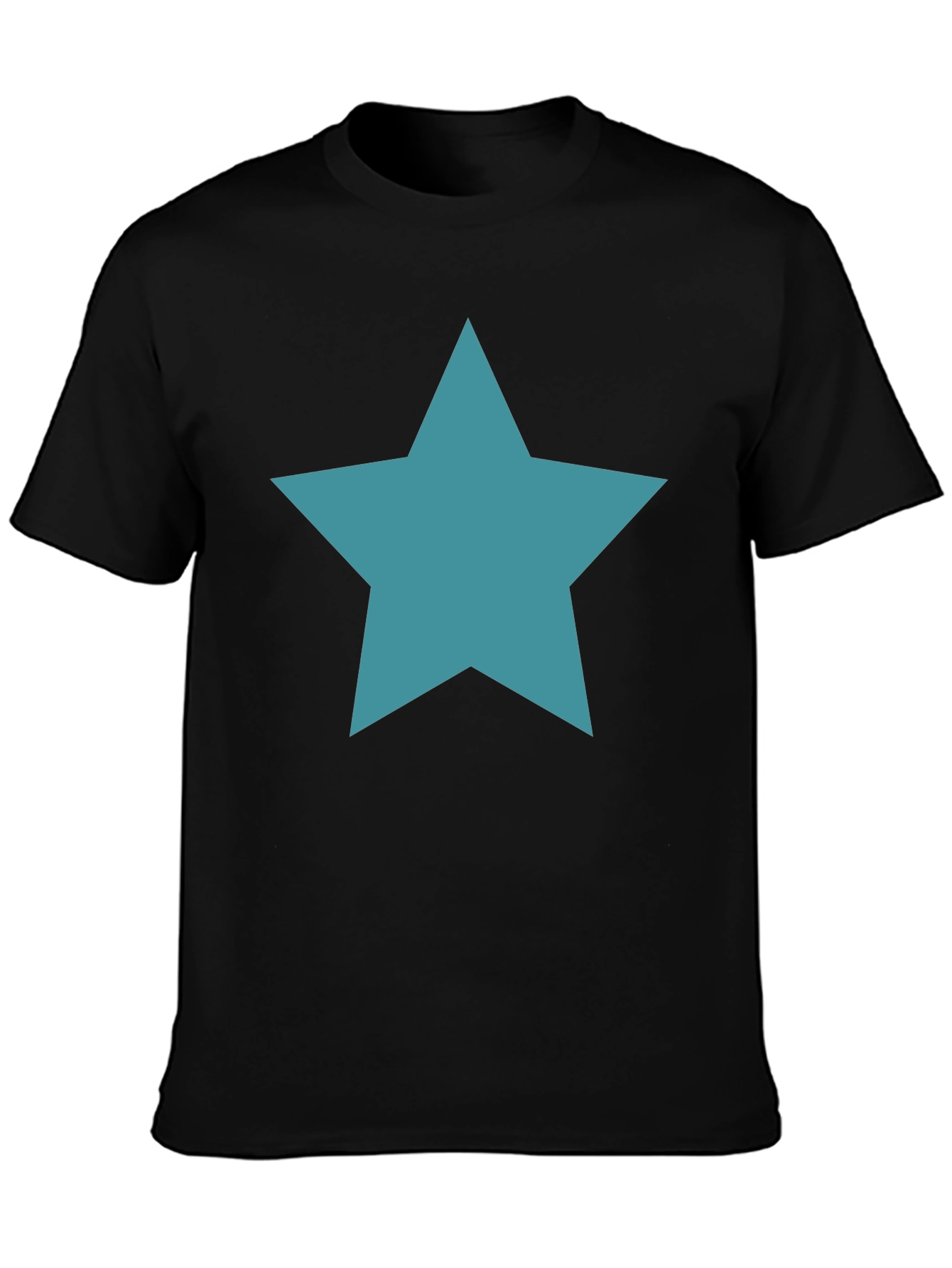 Star Graphic Black T-Shirt - Casual Style
