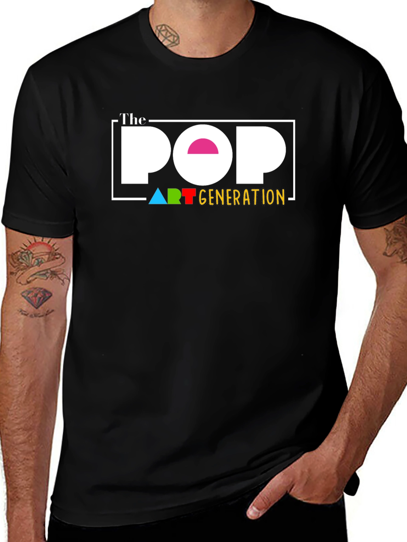 The Pop Art Generation Graphic T-Shirt