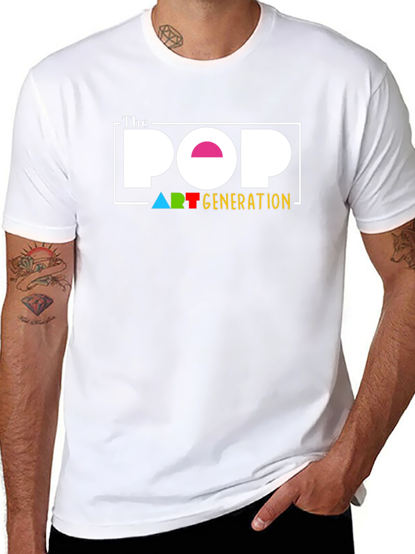 The Pop Art Generation Graphic T-Shirt