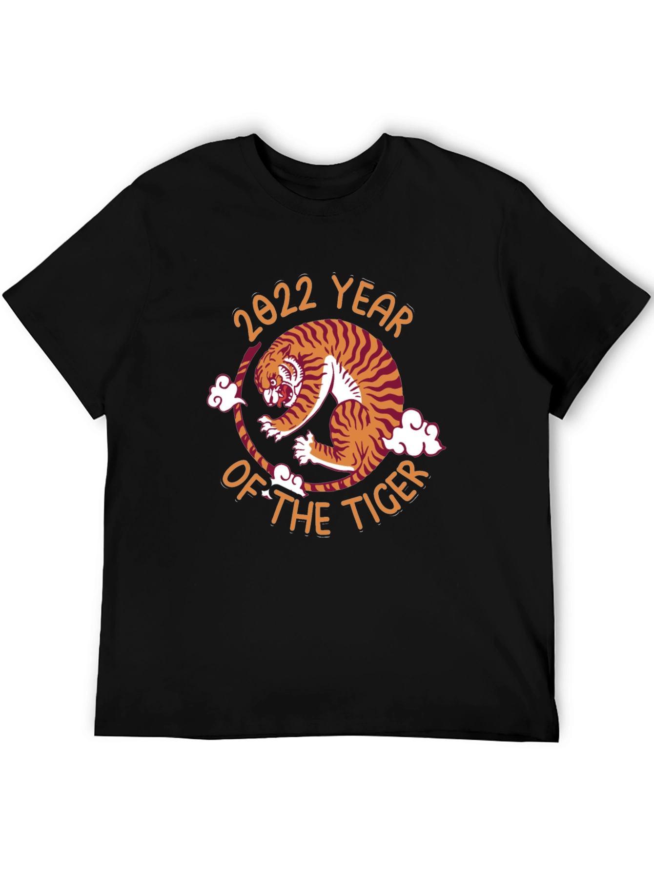 2022 Year of the Tiger Graphic Tee - Black