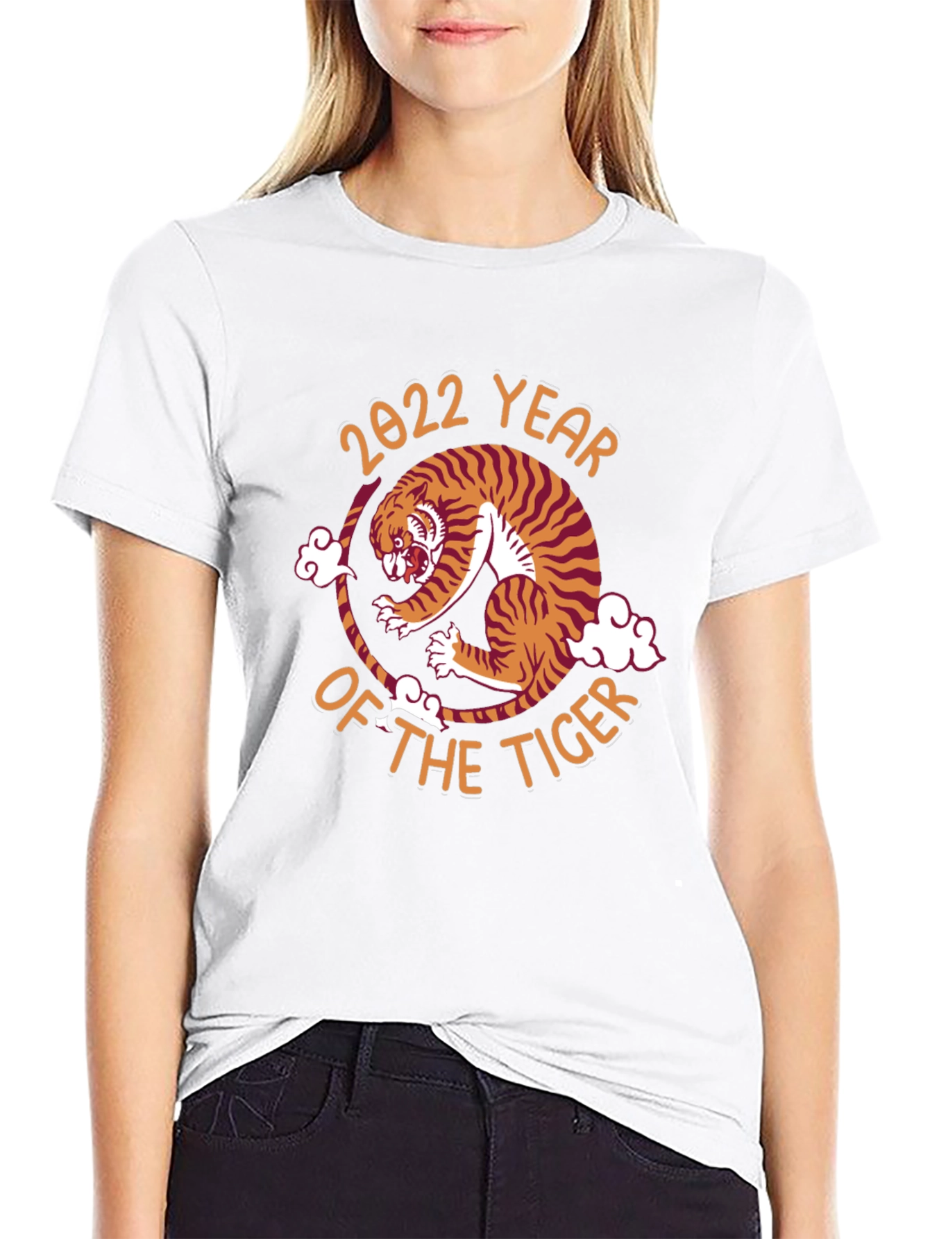 2022 Year of the Tiger Graphic Tee - Black