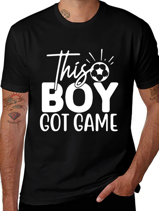 This Boy Got Game Soccer T-Shirt