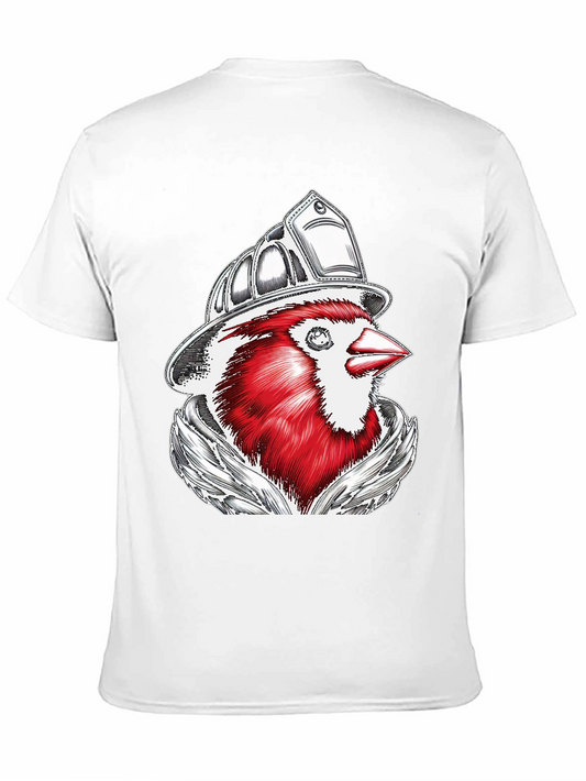 Cardinal Firefighter Graphic T-Shirt