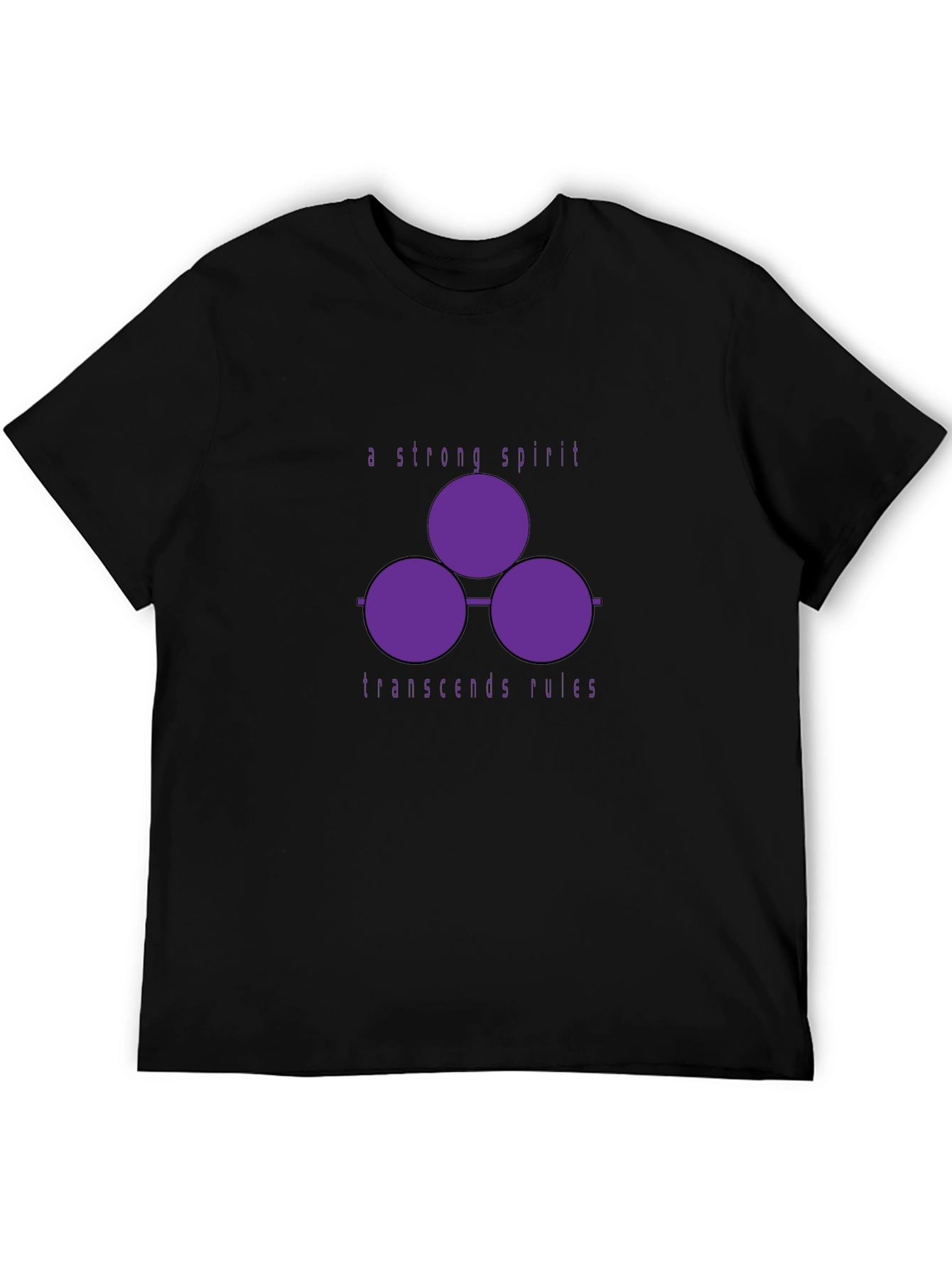 Strong Spirit Black T-Shirt