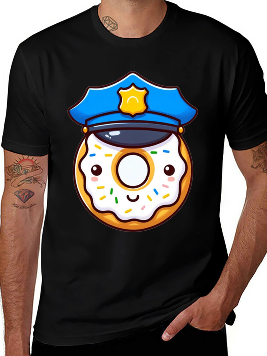 Donut Police T-Shirt - Funny Foodie Tee