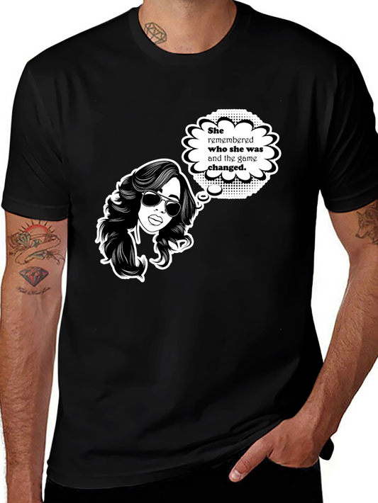 Empowered Woman Graphic Tee - Remembered Who She Was