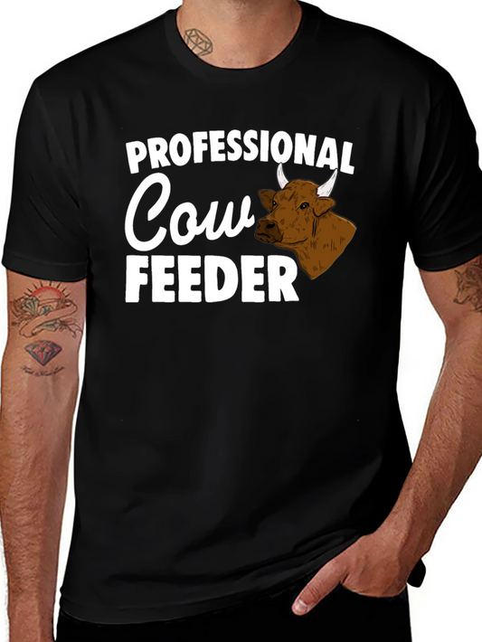 Professional Cow Feeder Graphic Tee