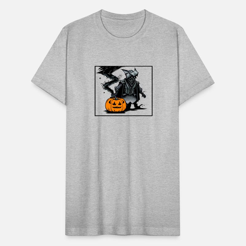 A Monstrous Pumpkin Shrouded in Black Smoke