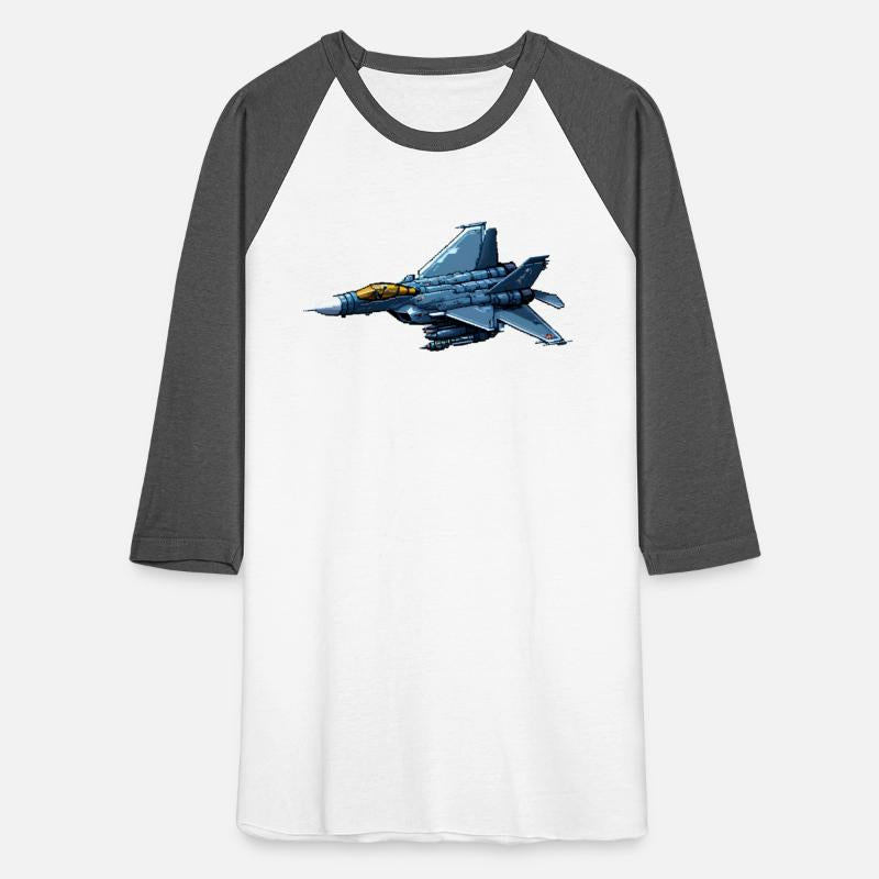 A pixel art of a air fighter