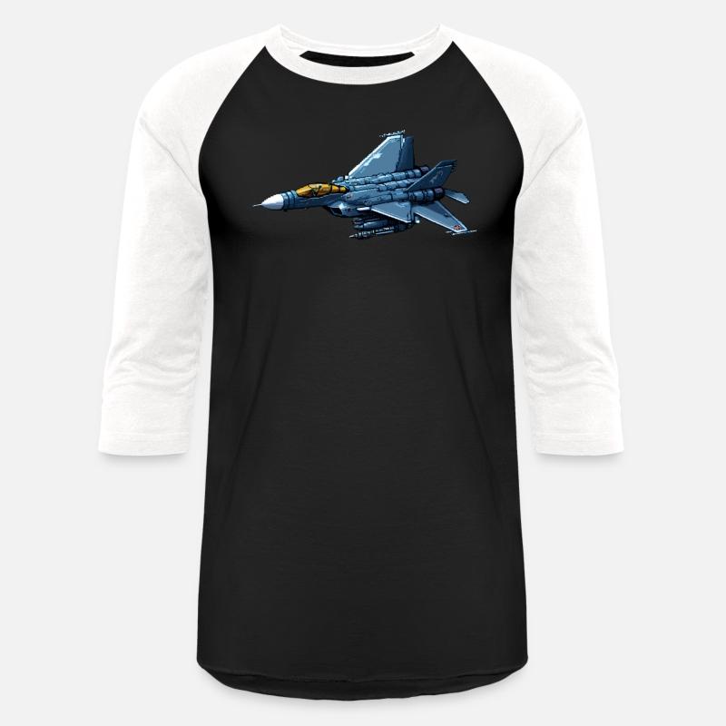 A pixel art of a air fighter