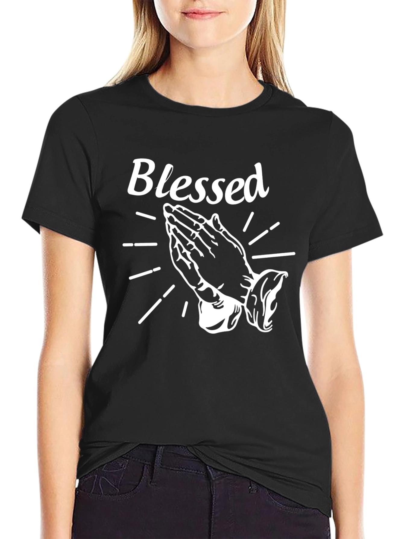 Blessed Graphic T-Shirt - Religious Faith Tee