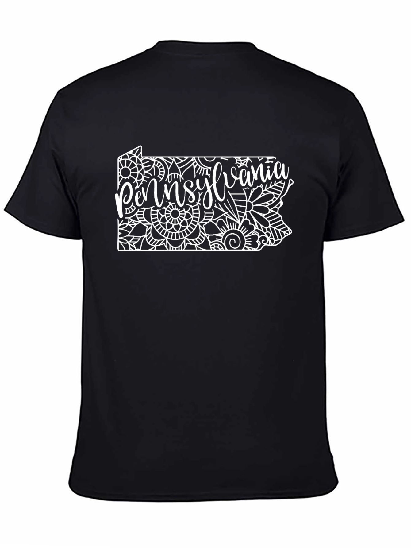 Pennsylvania Floral State Graphic T-Shirt