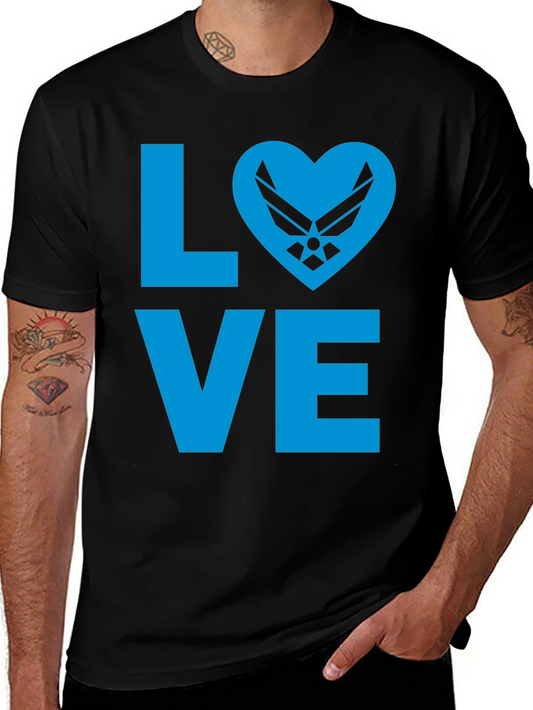 Love Air Force Graphic T-Shirt