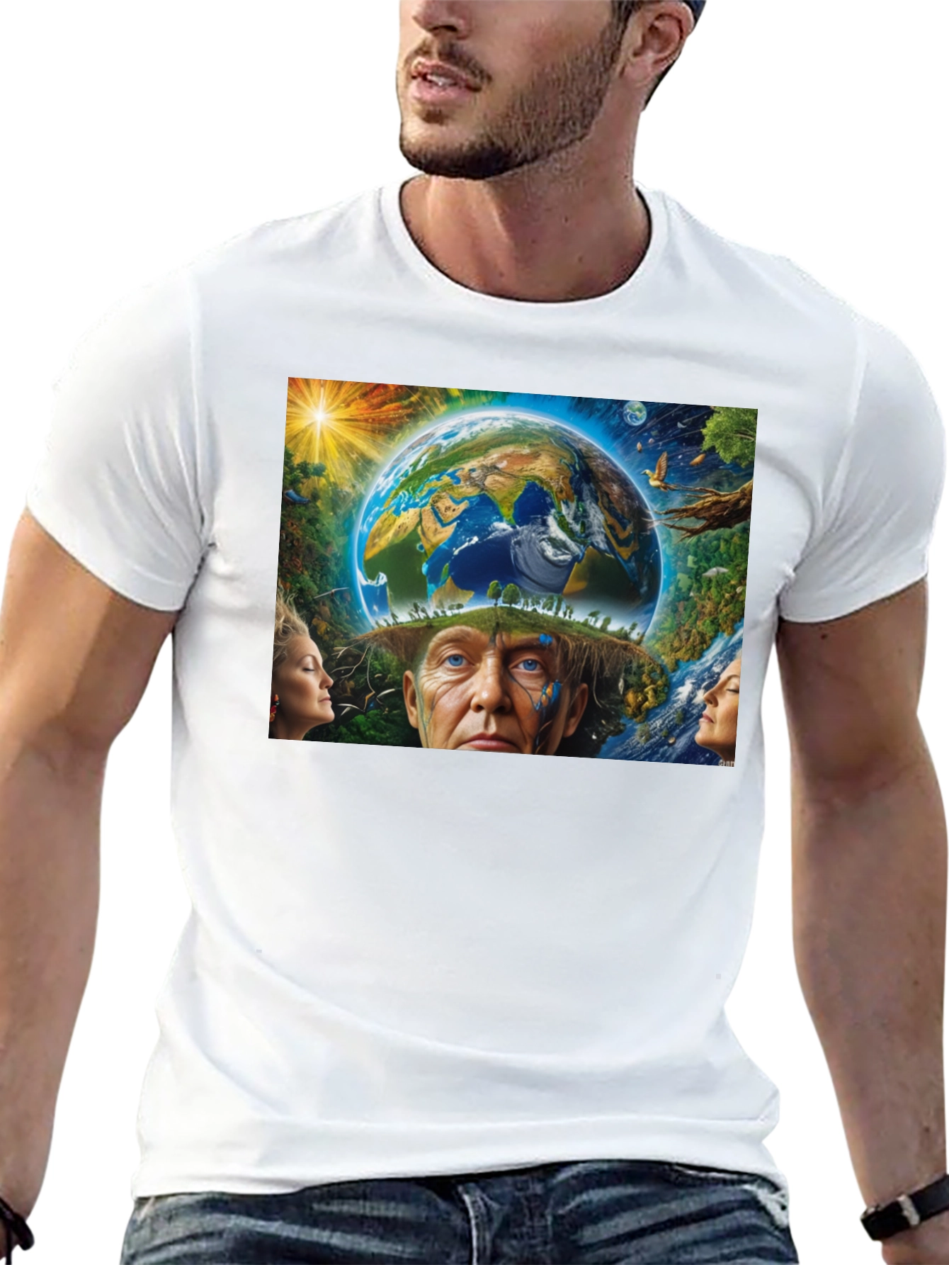 Earth Day Graphic T-Shirt - Save the Planet Tee