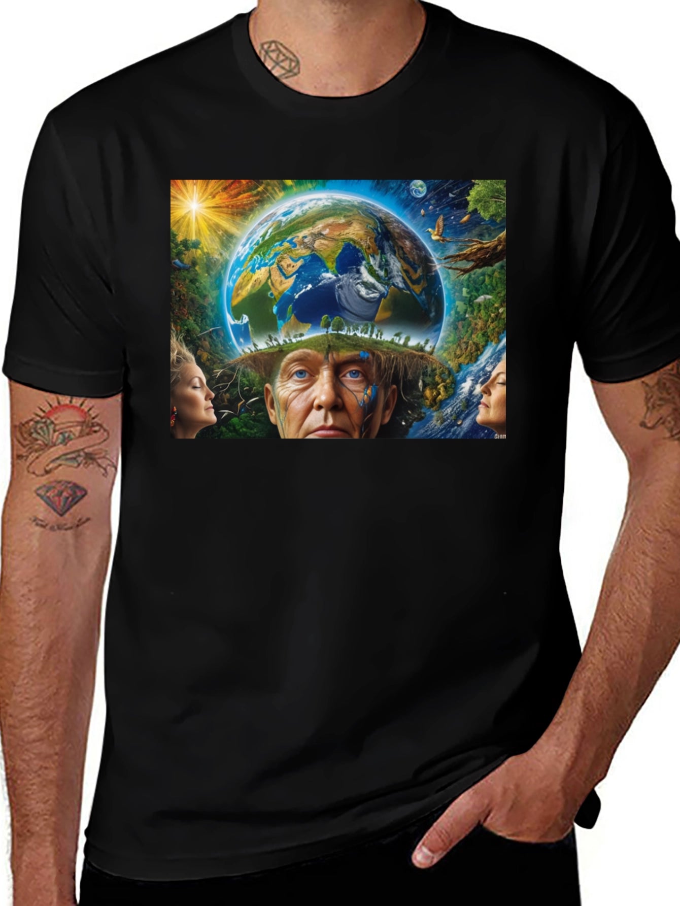 Earth Day Graphic T-Shirt - Save the Planet Tee