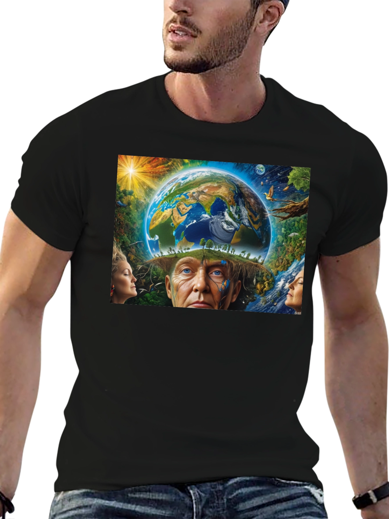 Earth Day Graphic T-Shirt - Save the Planet Tee