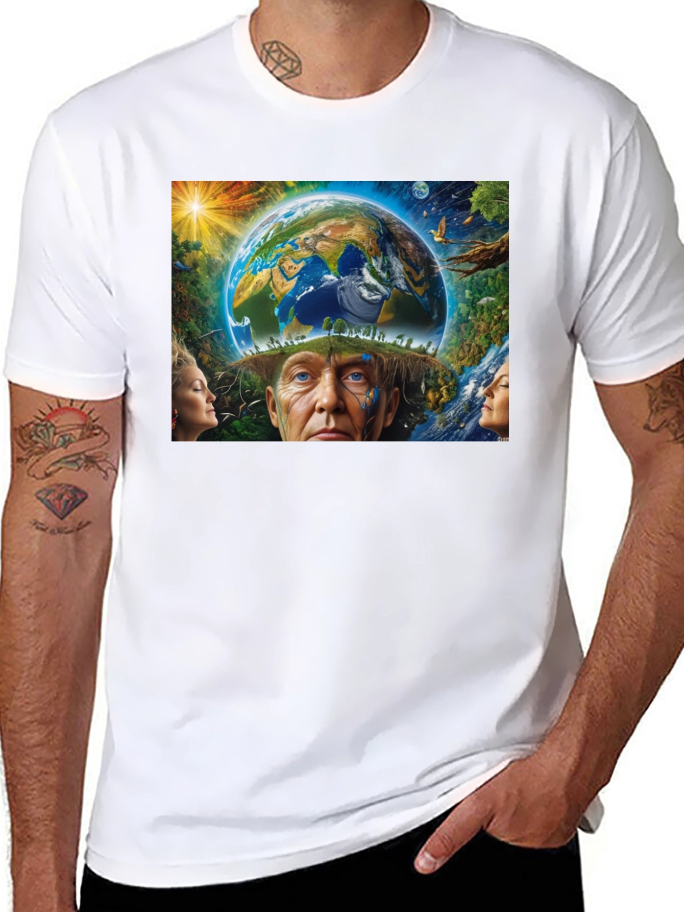 Earth Day Graphic T-Shirt - Save the Planet Tee