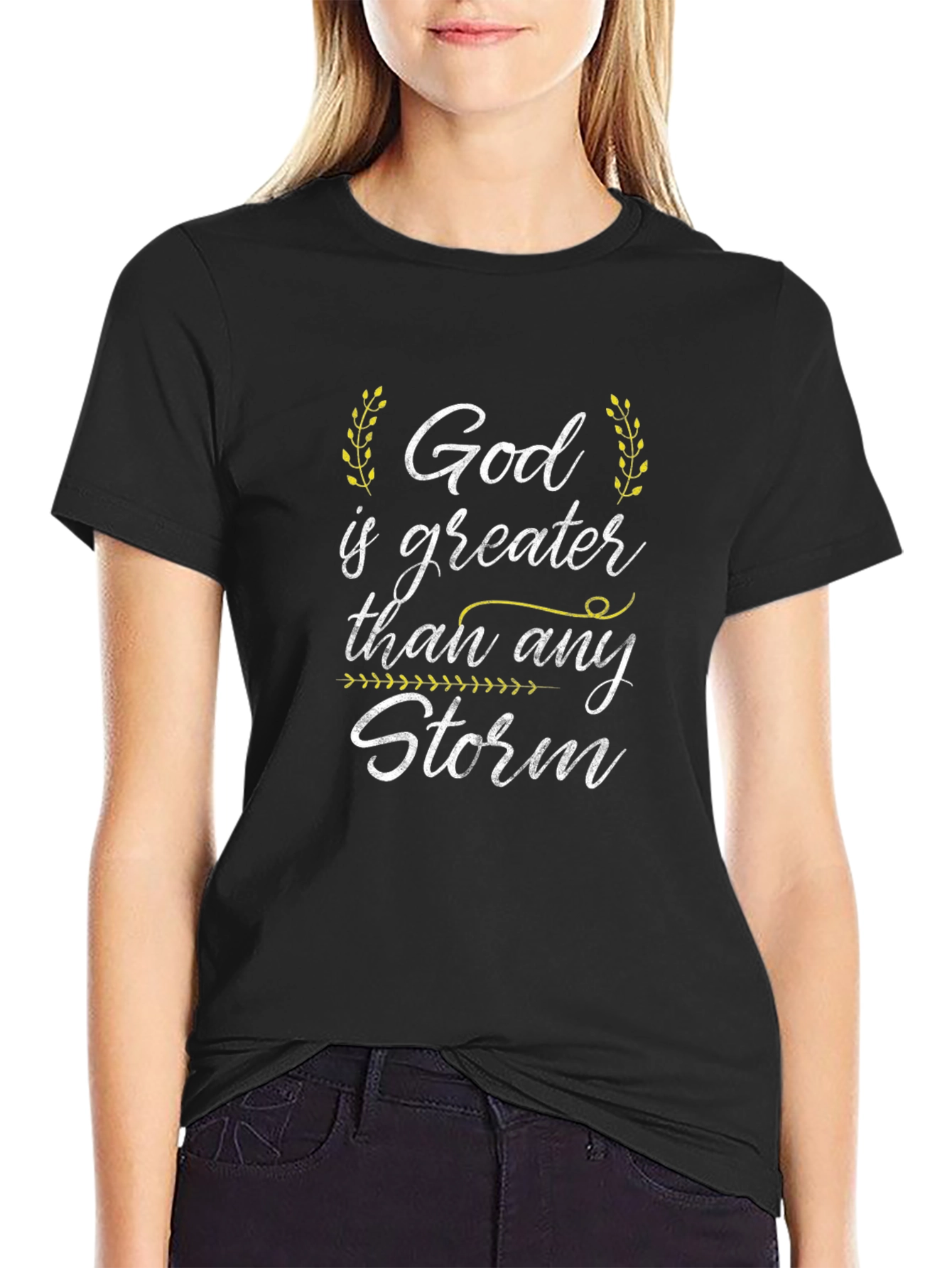 God is Greater Than Any Storm T-Shirt