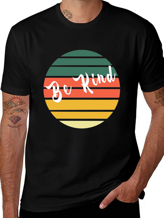 Be Kind Retro Style Graphic Tee