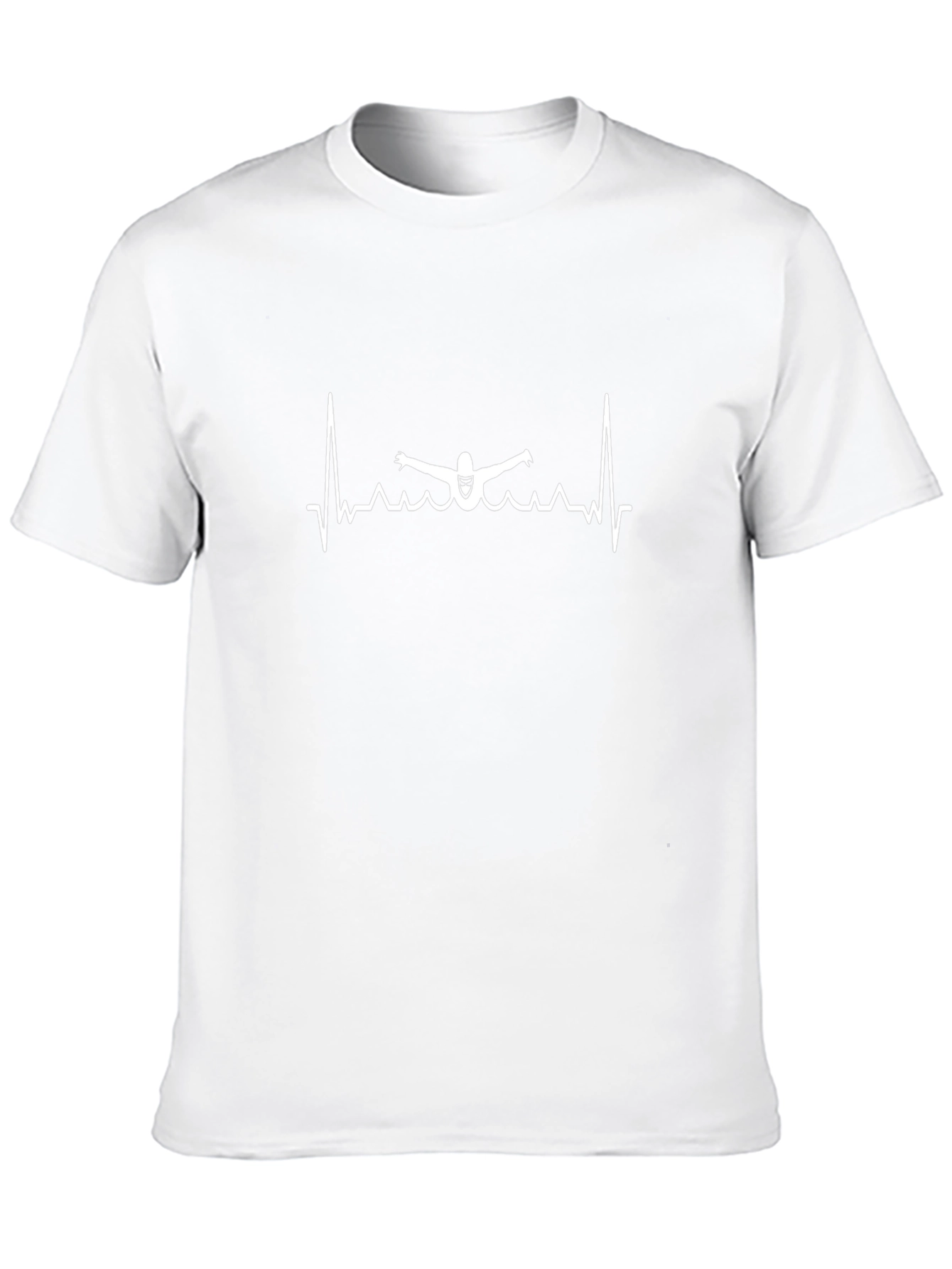 Swimmer Heartbeat T-Shirt