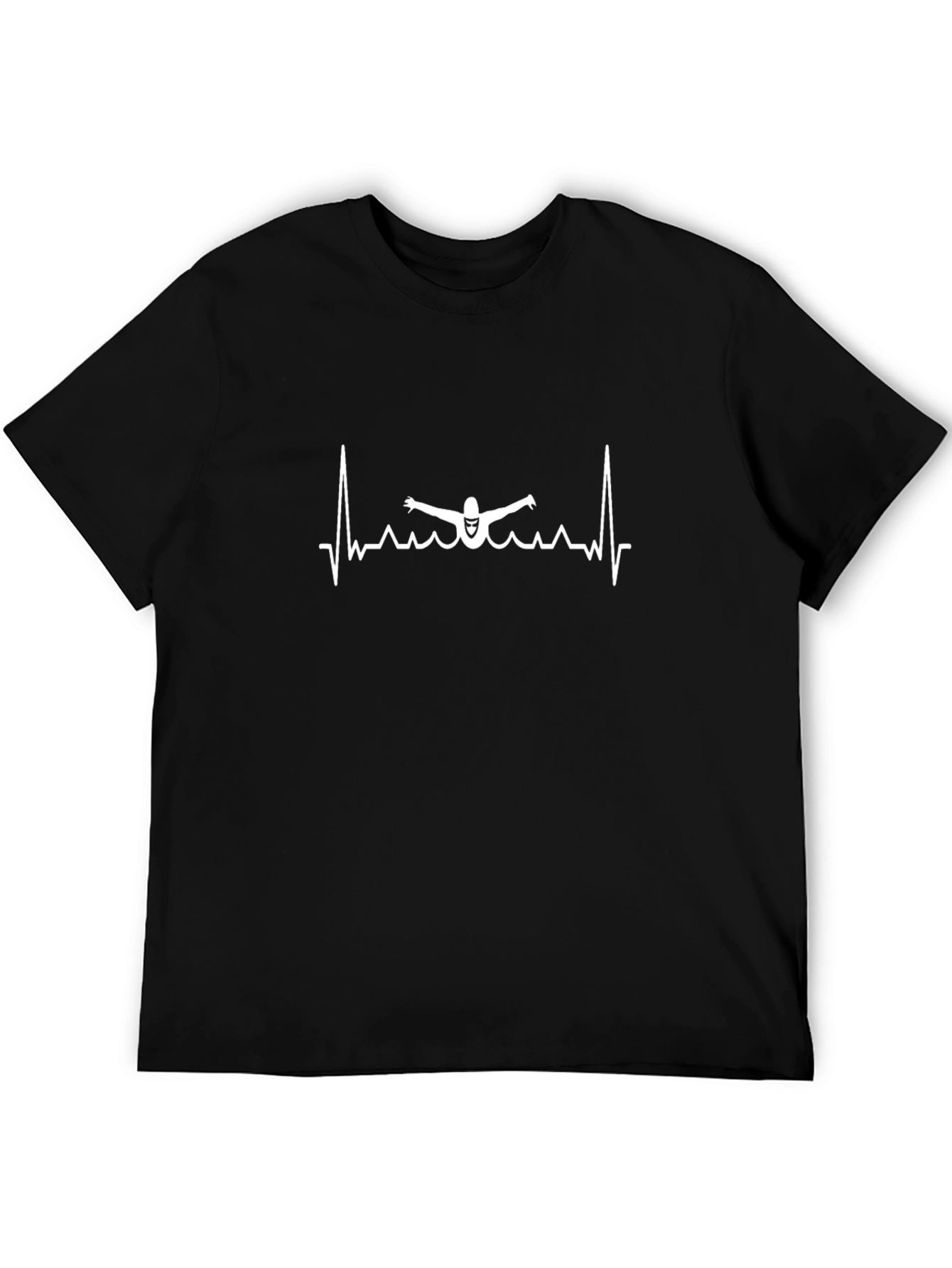 Swimmer Heartbeat T-Shirt