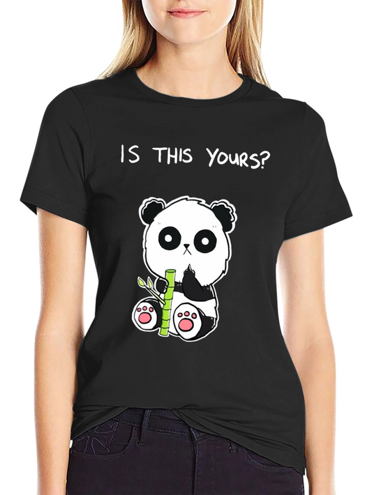 Cute Panda Bear T-Shirt - Is This Yours?