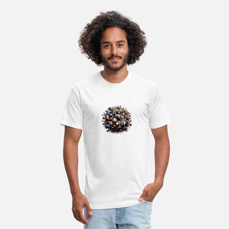 Abstract circles pattern can be beautiful and exci