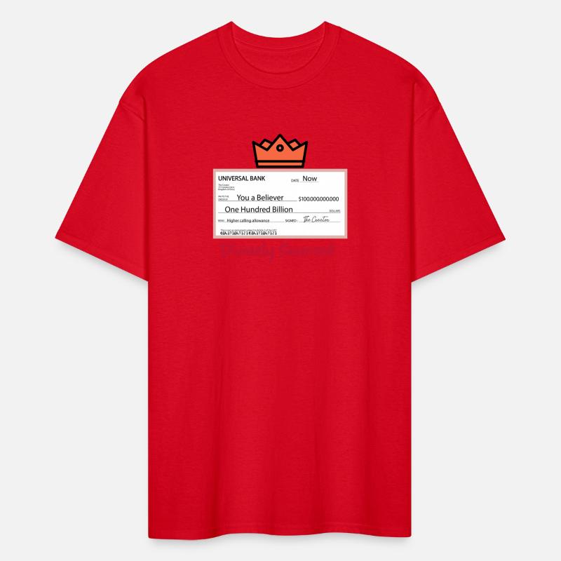 Abundance check rewarding resilence and belief