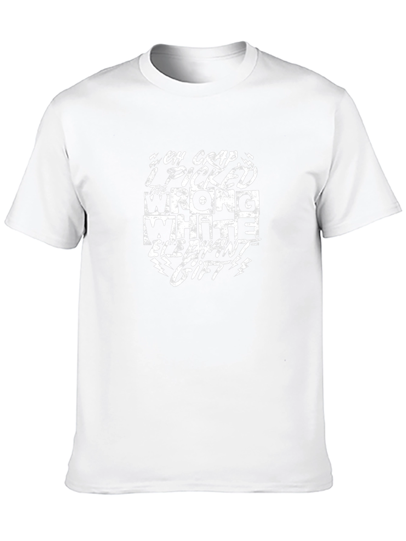 Funny White Elephant Gift T-Shirt