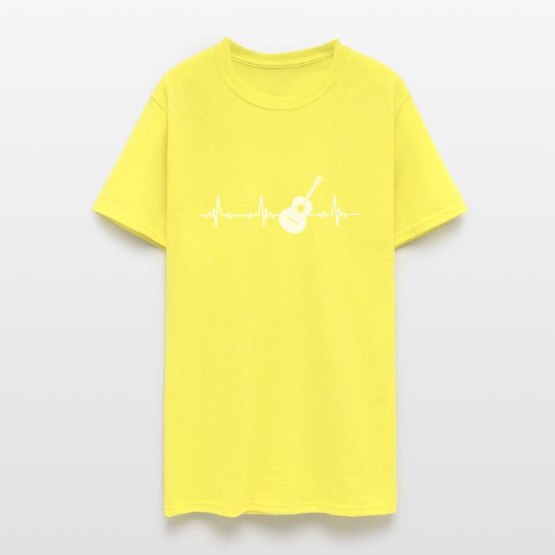 Acoustic Guitar Heartbeat Musician Band Guitars