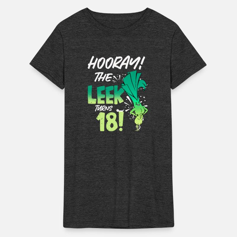 Adult 18th Bday Hooray The Leek Turns 18 Years Old