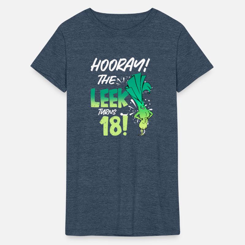 Adult 18th Bday Hooray The Leek Turns 18 Years Old