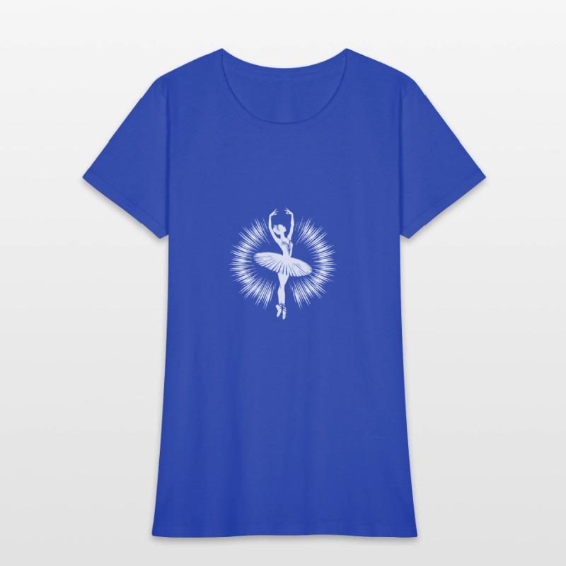 Aesthetic Dance Illustration Of A Ballerina