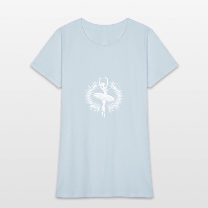 Aesthetic Dance Illustration Of A Ballerina