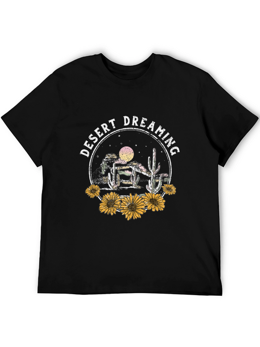 Desert Dreaming Graphic Tee - Black