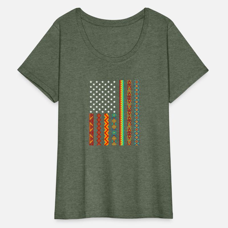 African Kente Cloths American Flag