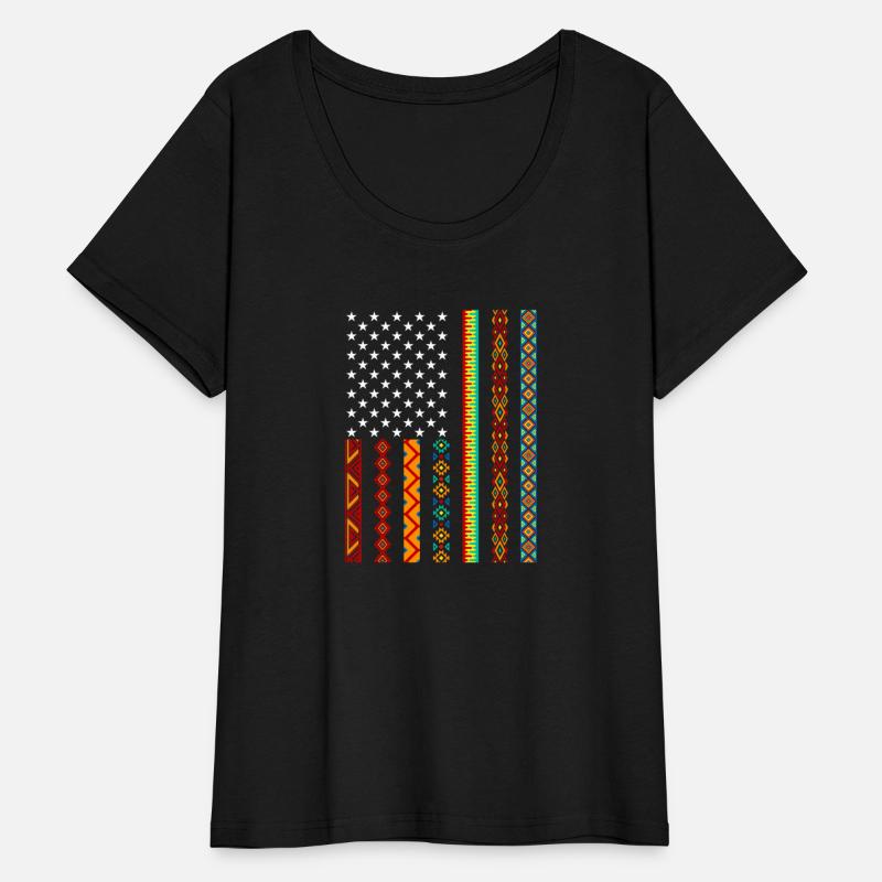 African Kente Cloths American Flag