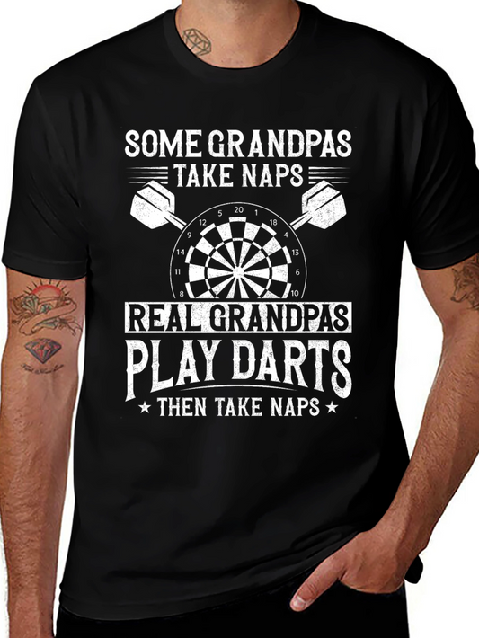 Funny Grandpa Darts T-Shirt
