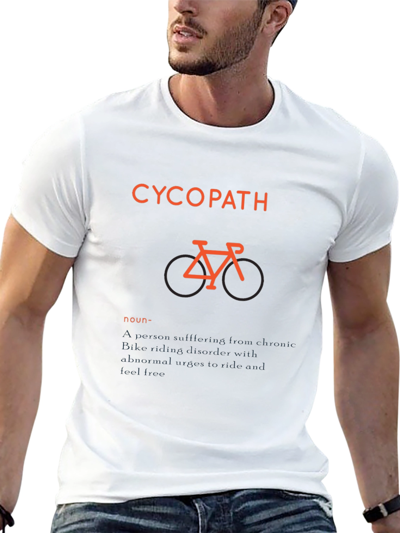 Cycopath T-Shirt - Cycling Humor Tee