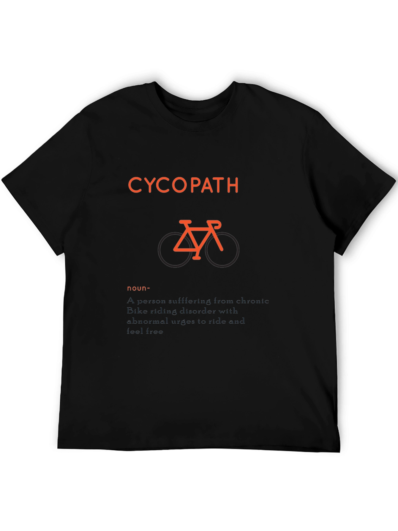 Cycopath T-Shirt - Cycling Humor Tee