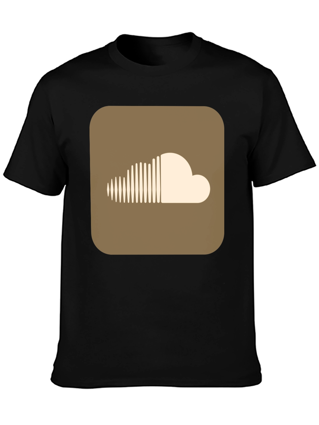 SoundCloud Logo Graphic T-Shirt - Black