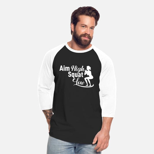 Aim high squat low, squat lover, gym gift idea