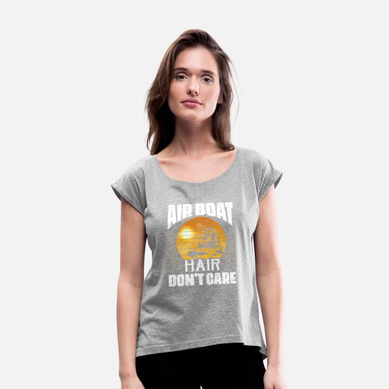 Air Boat Hair Don't Care Propeller Swamp Airboat H