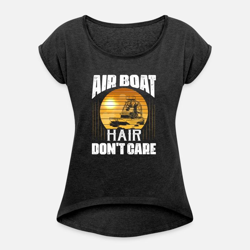 Air Boat Hair Don't Care Propeller Swamp Airboat H