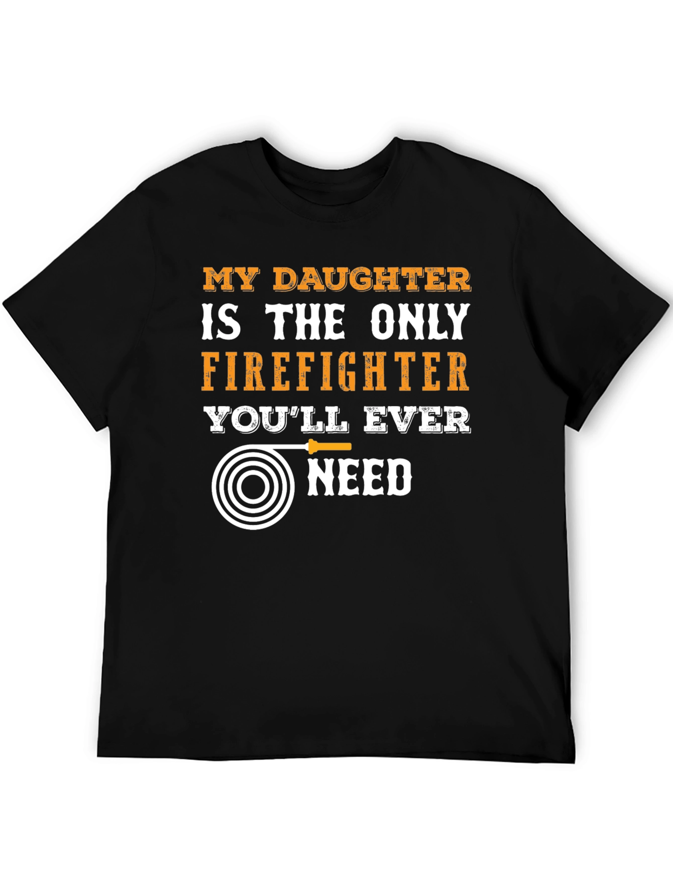Firefighters Daughter T-Shirt - Heroic Pride Tee