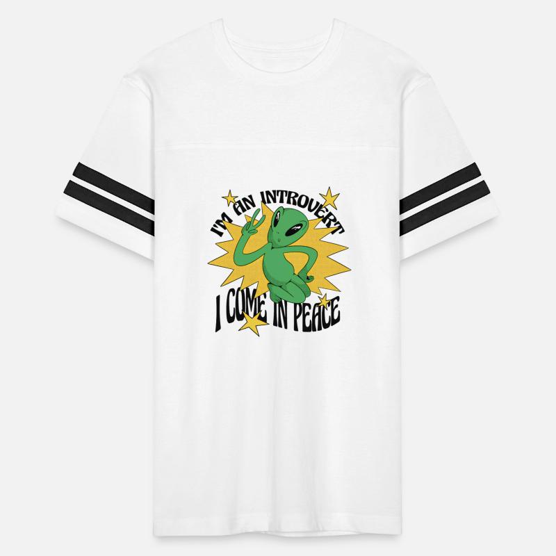 Alien Doing Peace Sign