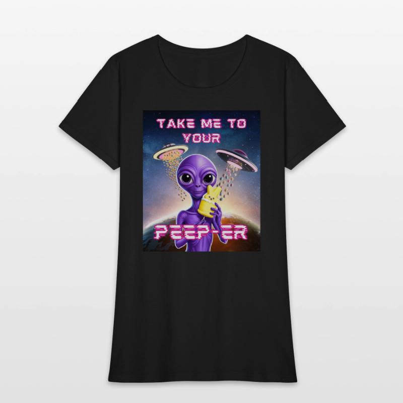 ALIEN EASTER - TAKE ME TO YOUR PEEP-ER