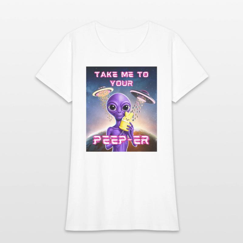 ALIEN EASTER - TAKE ME TO YOUR PEEP-ER