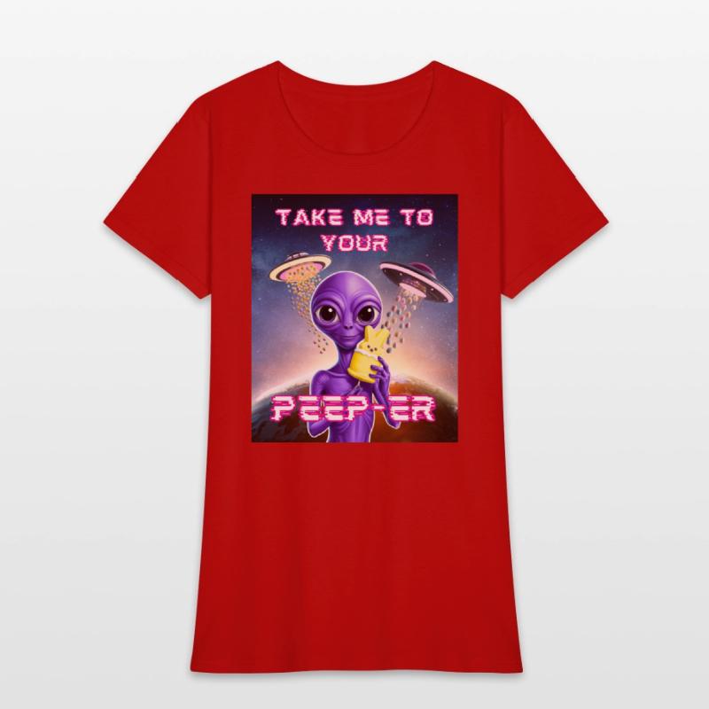 ALIEN EASTER - TAKE ME TO YOUR PEEP-ER